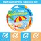 48 Pcs Summer Beach Party Plates Birthday Party Disposable (Multicolor)